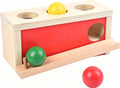 Caja de permanencia de objetos con bola