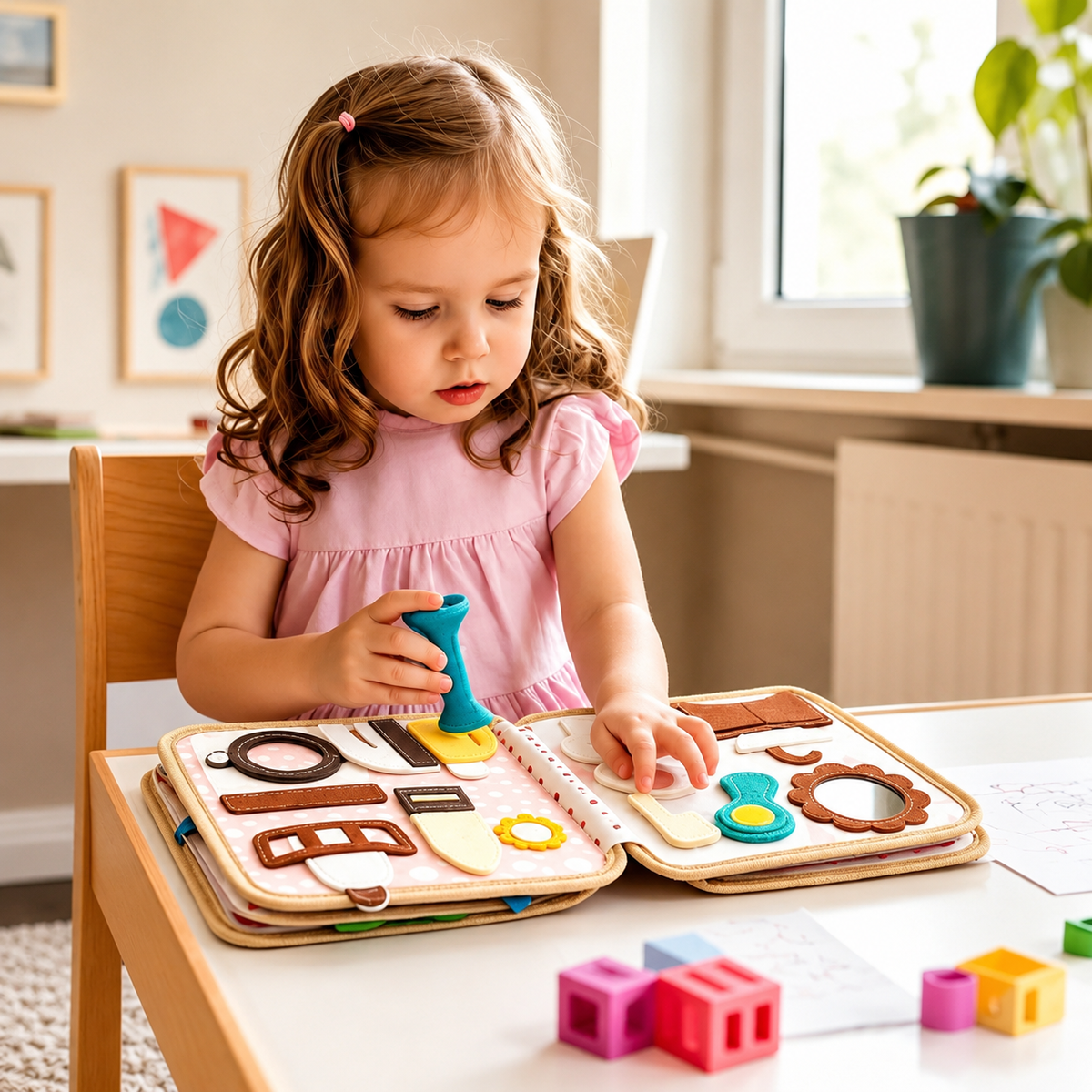 Early Learning Busy Board