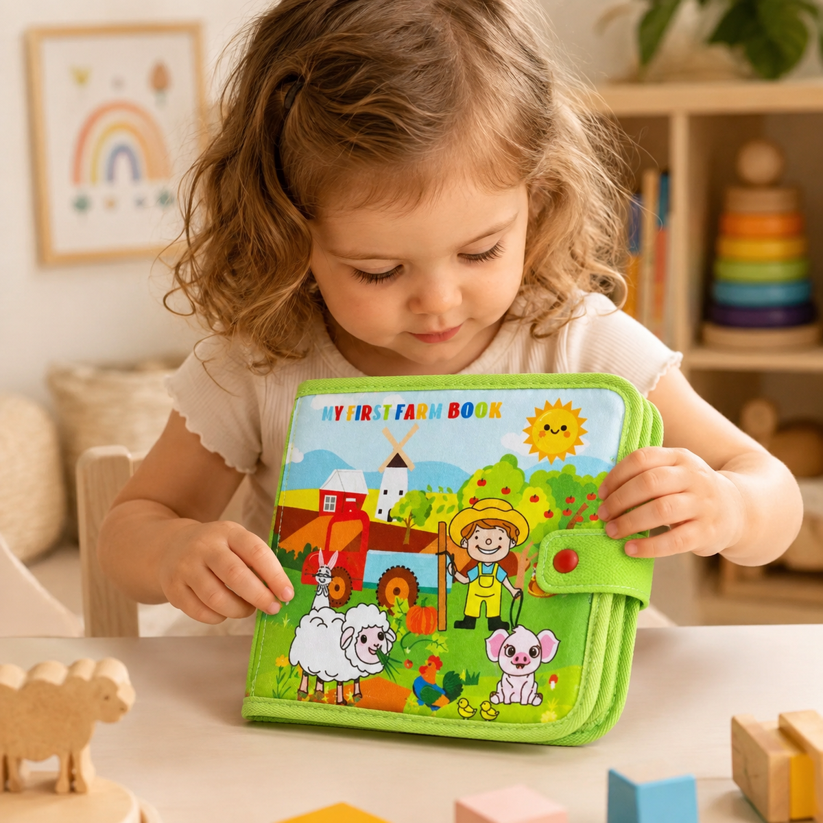 Kids’ Felt Learning Book