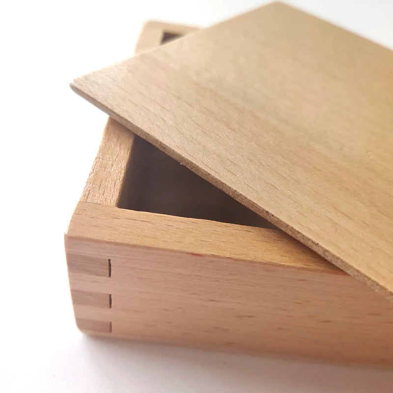 Tarjetas de madera para contar números