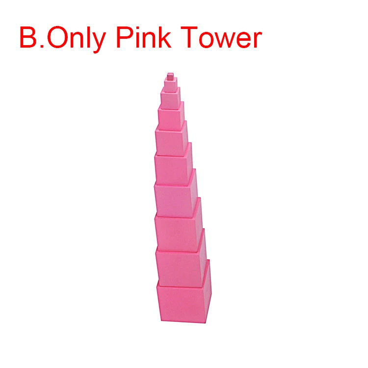 Montessori Pink Tower Set