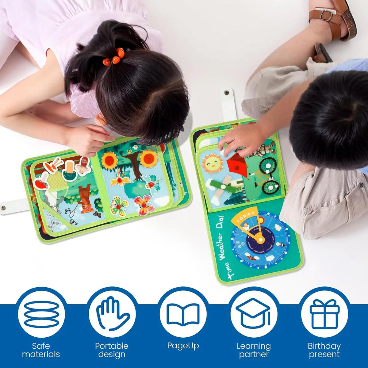 Montessori Quiet Learning Book
