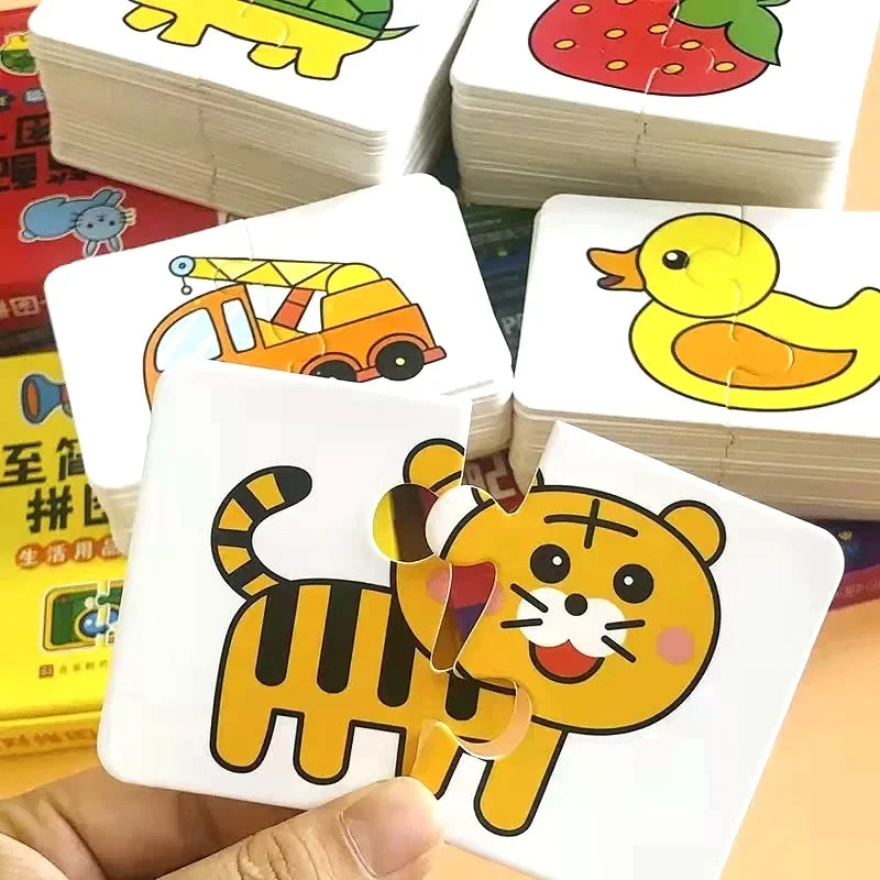 Juego de rompecabezas de parejas de animales