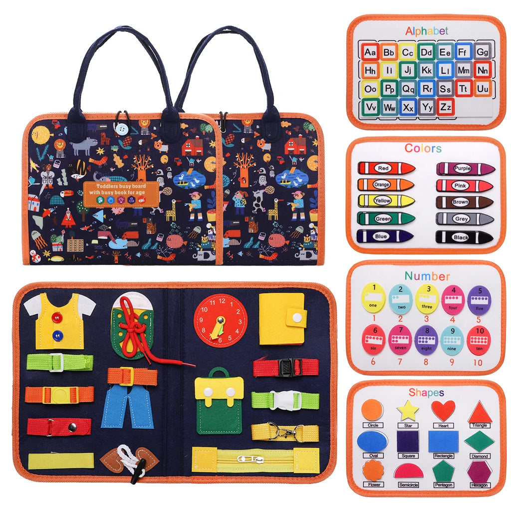 Cartoon City Busy Board