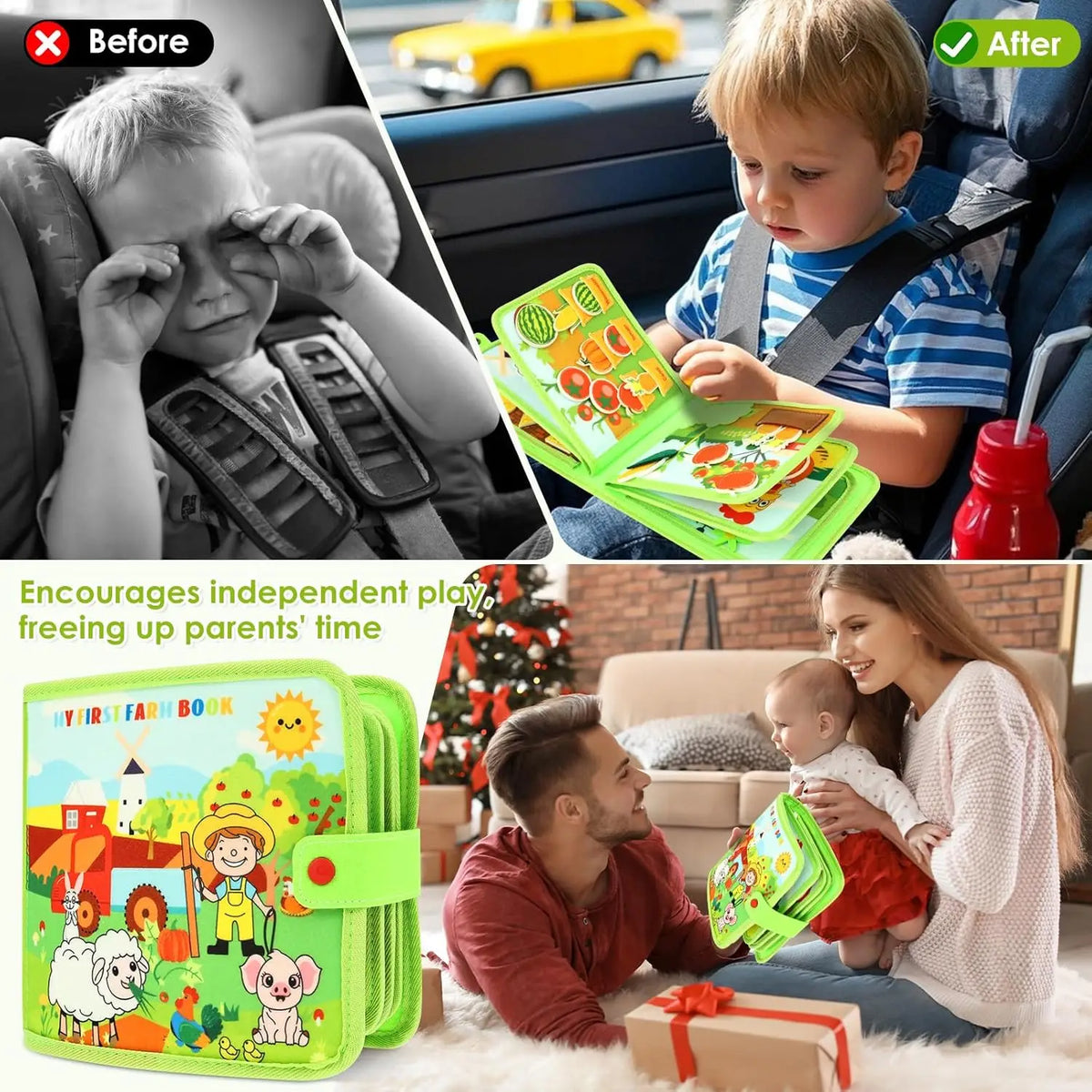Kids’ Felt Learning Book
