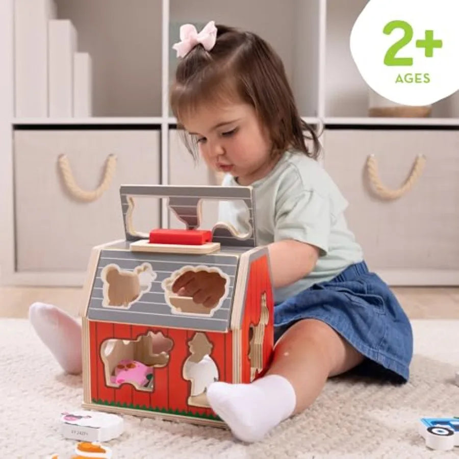 Wooden Farm Playset