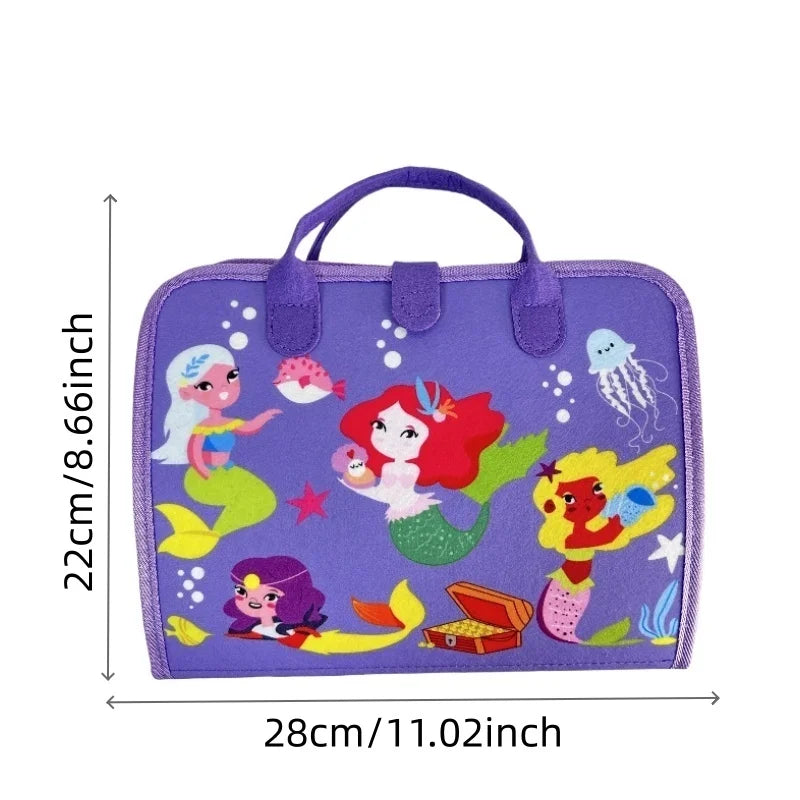 Mermaid Felt Busy Board