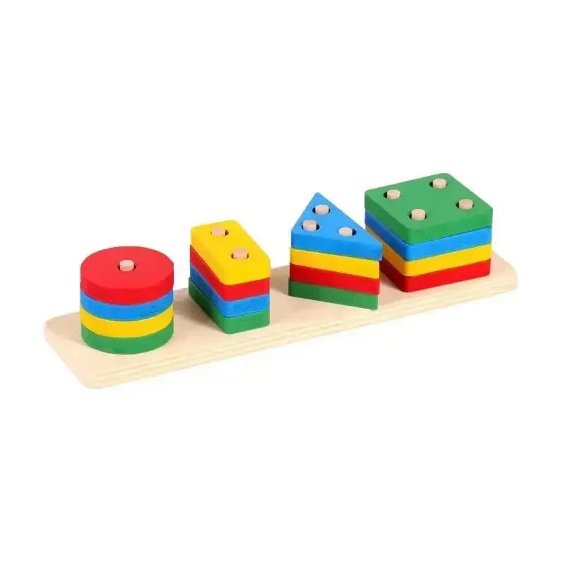 Wooden Color Matching Puzzle