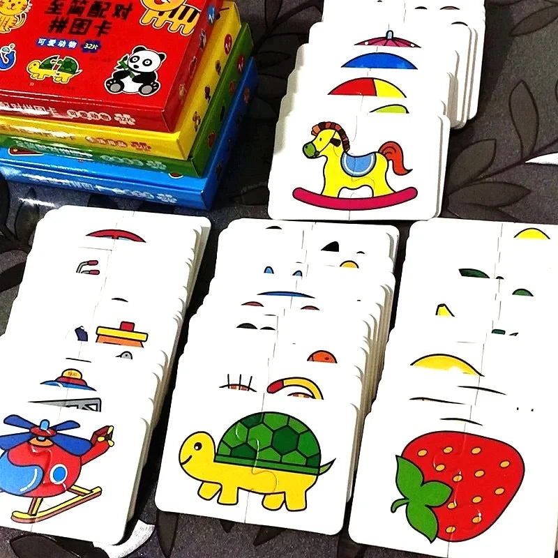 Juego de rompecabezas de parejas de animales