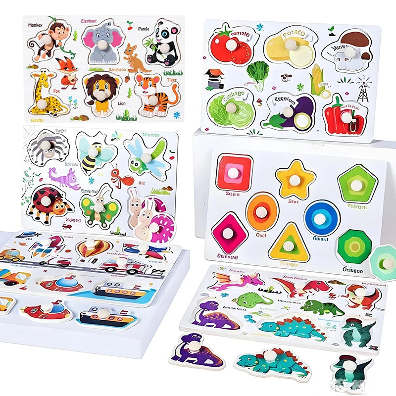 Wooden Learning Puzzles