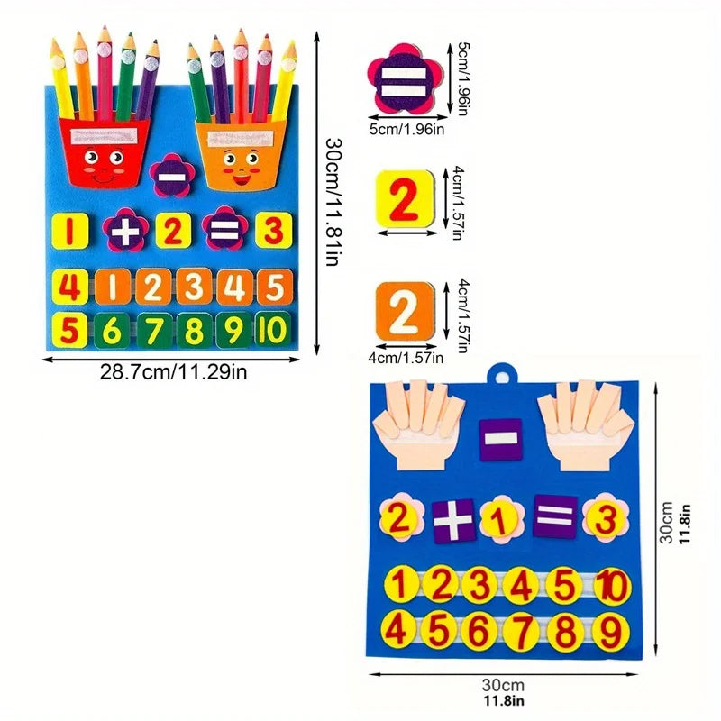 Pencil Counting Math Toy