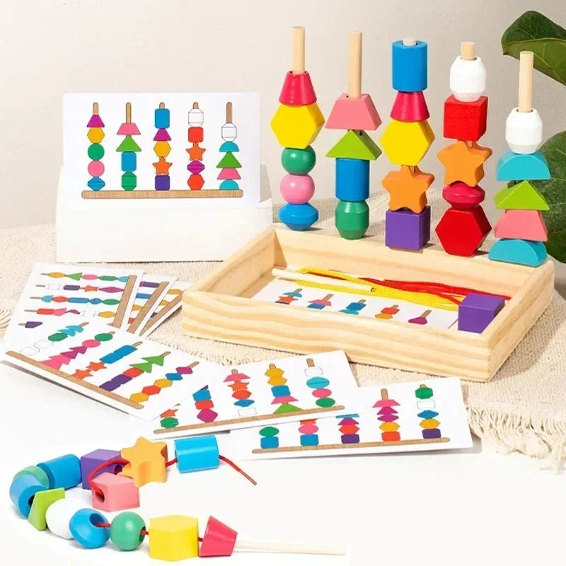 Wooden Color Matching Puzzle