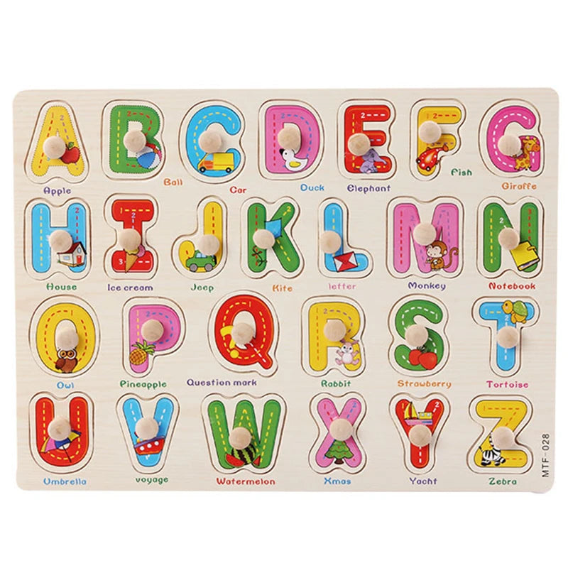 Wooden Learning Puzzles