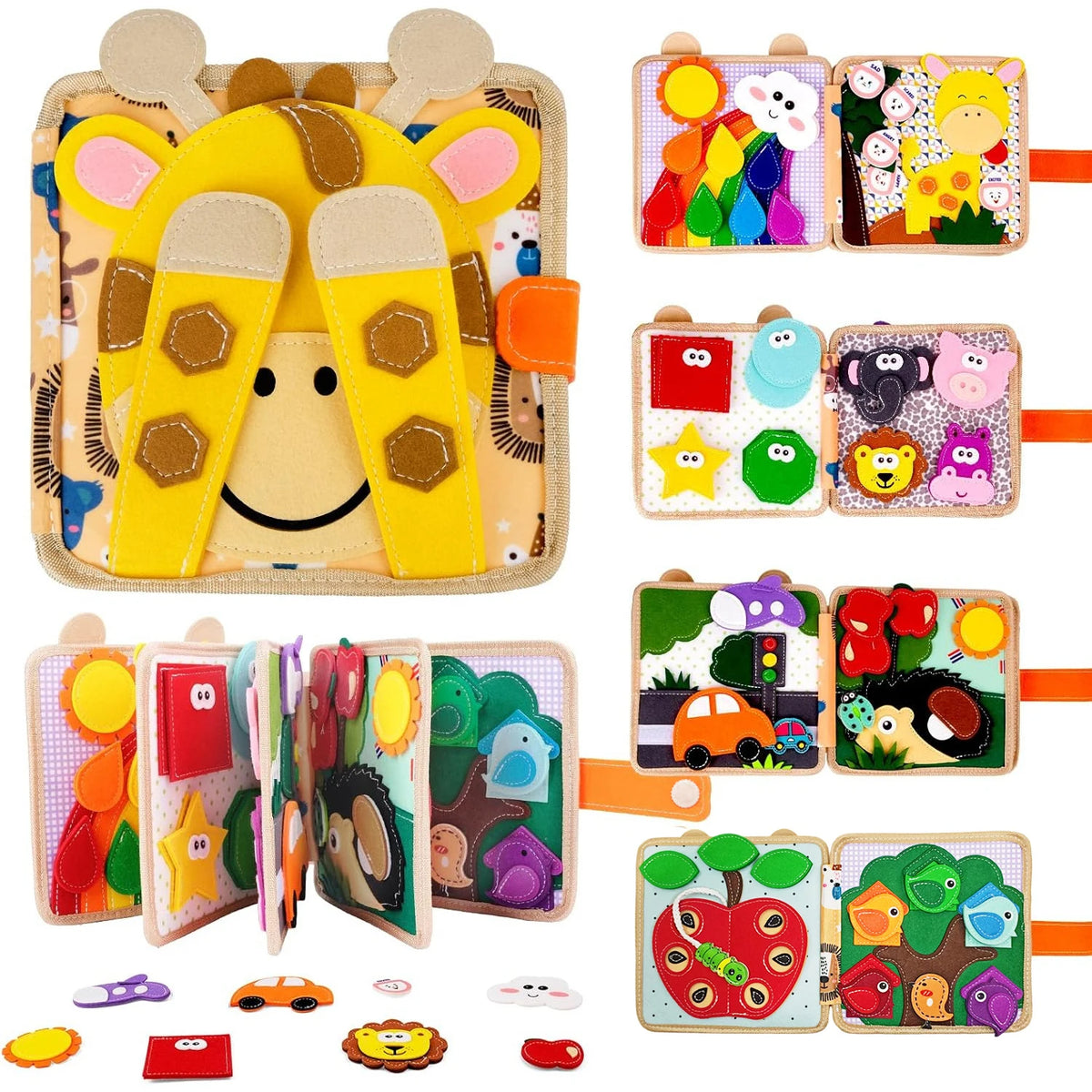 Educational Felt Busy Book