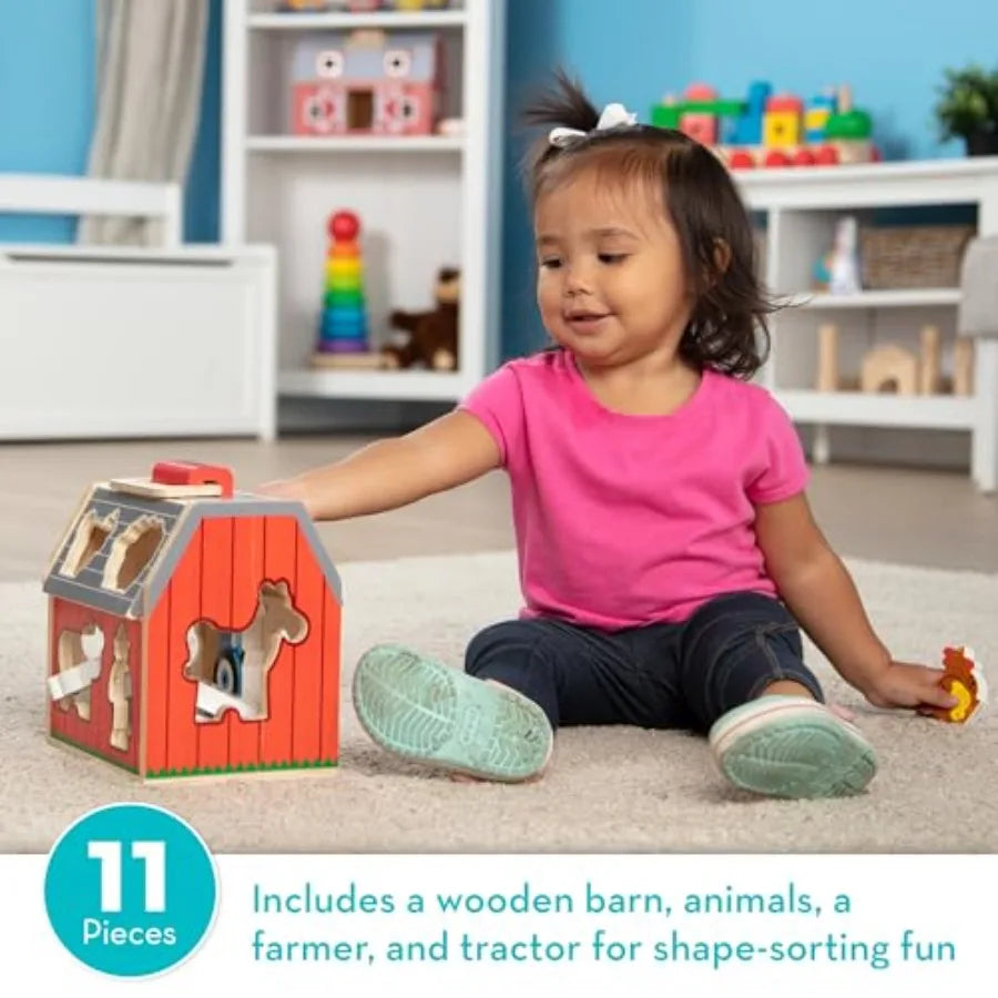 Wooden Farm Playset