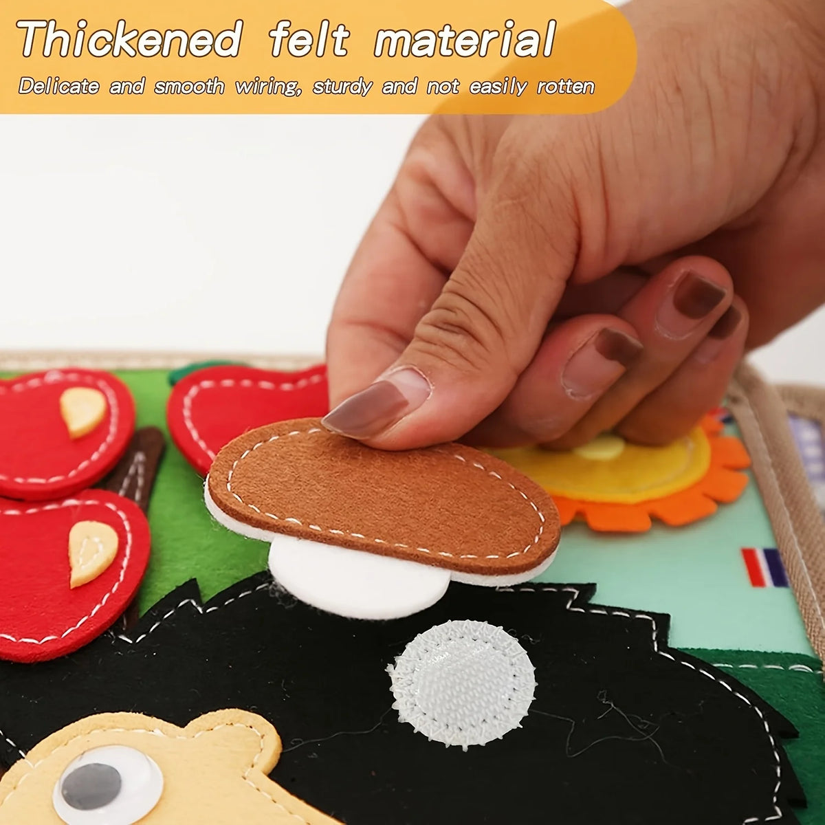 Educational Felt Busy Book