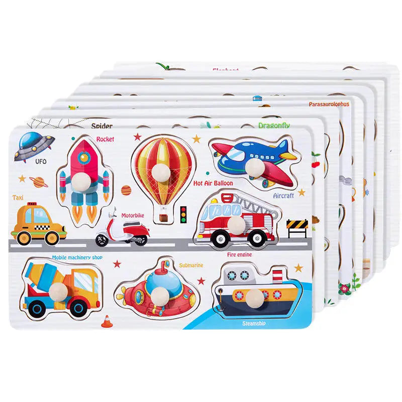 Wooden Learning Puzzles