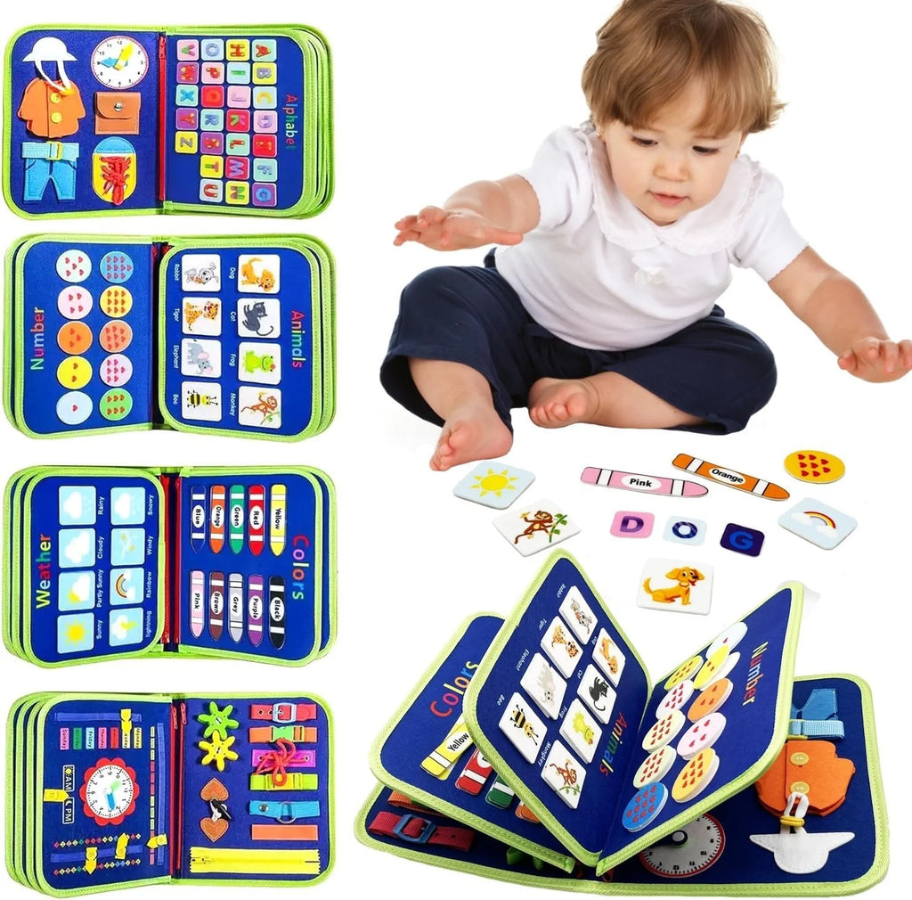 Blue Dinosaur Busy Board