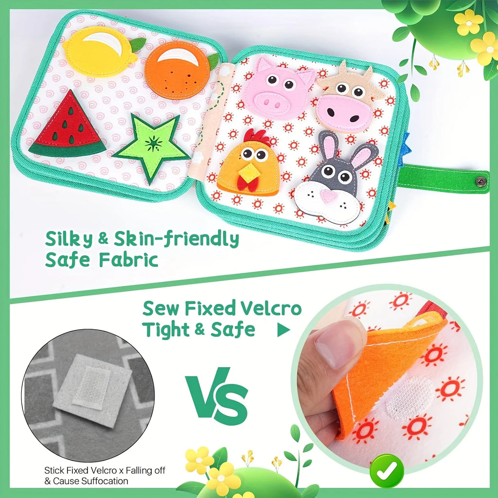 Montessori Felt Busy Board