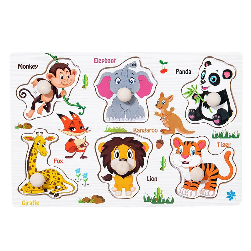 Wooden Learning Puzzles