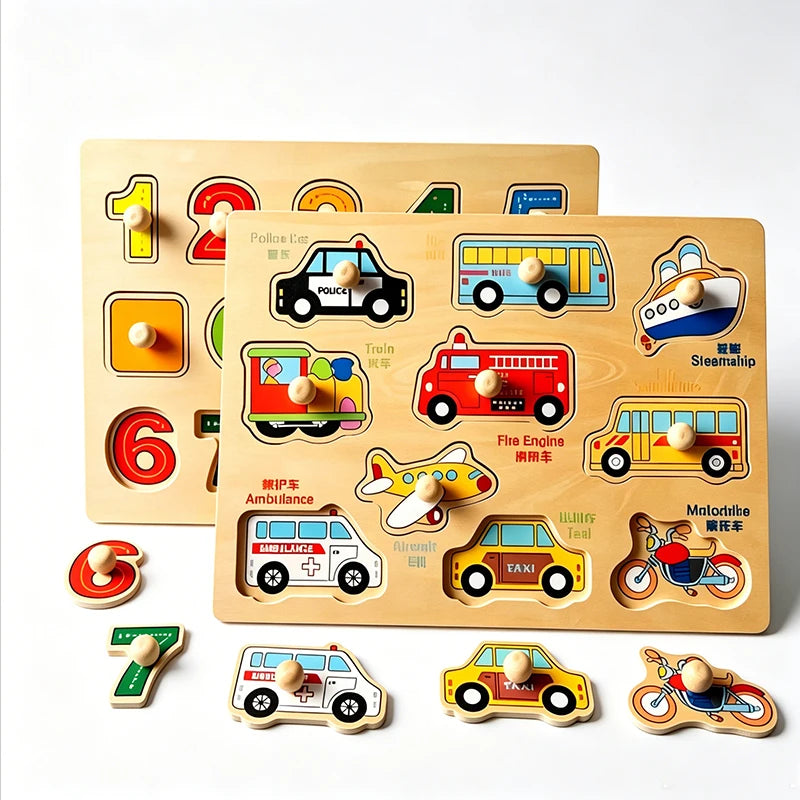Wooden Learning Puzzles