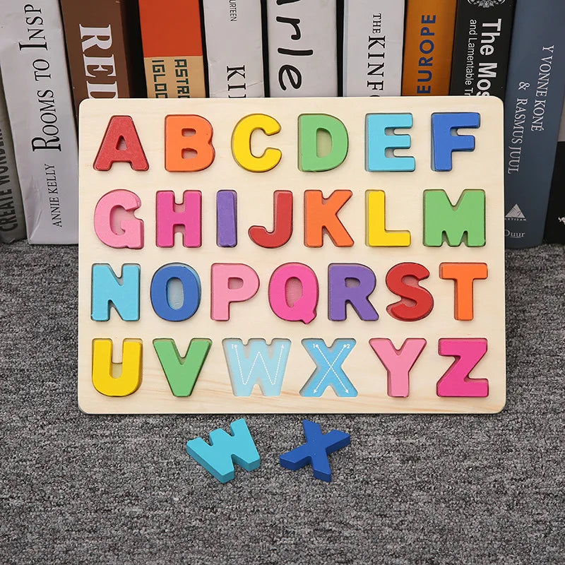 Wooden Shape Building Blocks