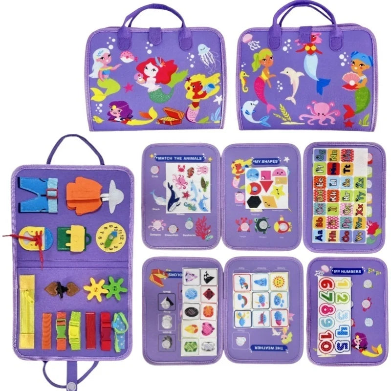 Mermaid Felt Busy Board