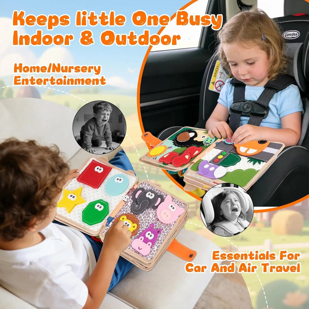 Educational Felt Busy Book