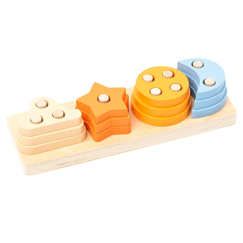 Wooden Shape Building Blocks