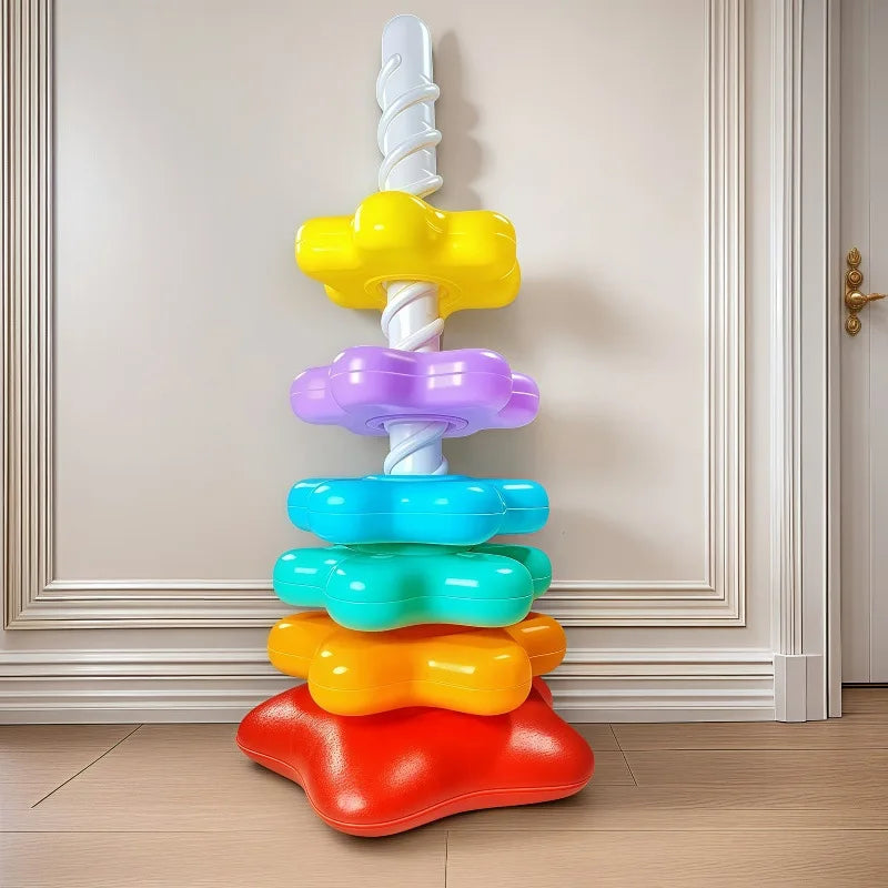Rainbow Spinning Stacker