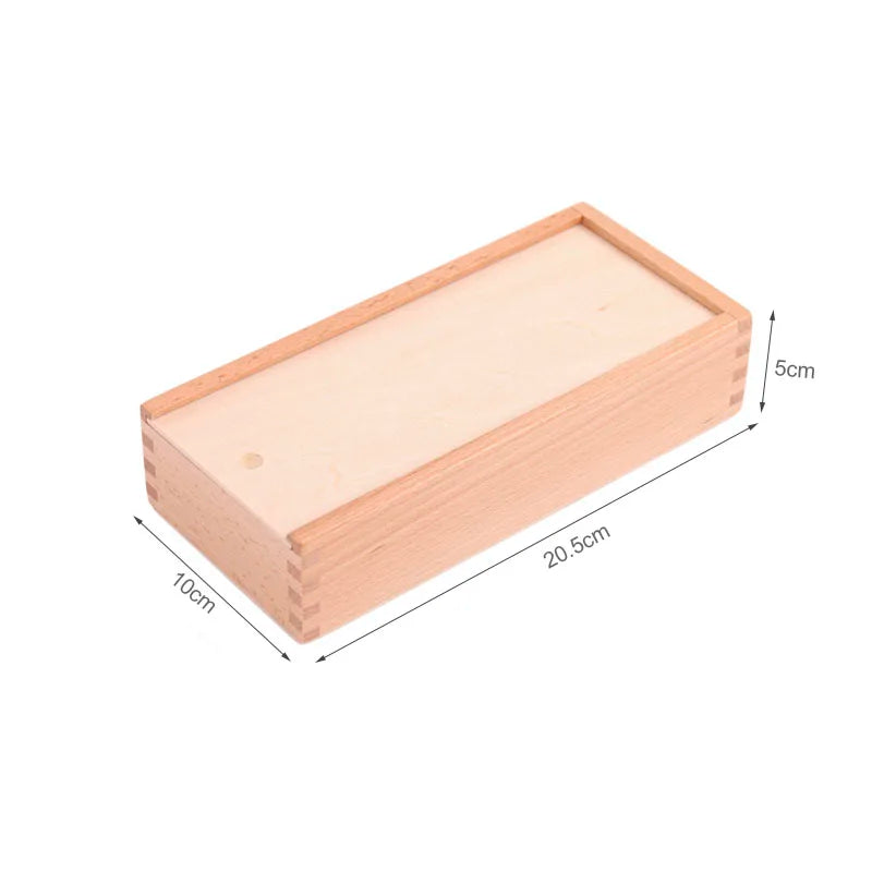 Tarjetas de madera para contar números