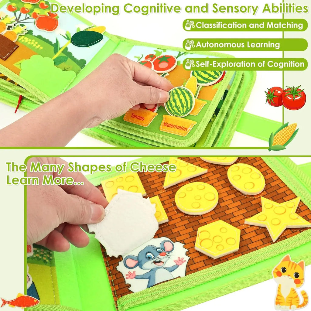 Kids’ Felt Learning Book