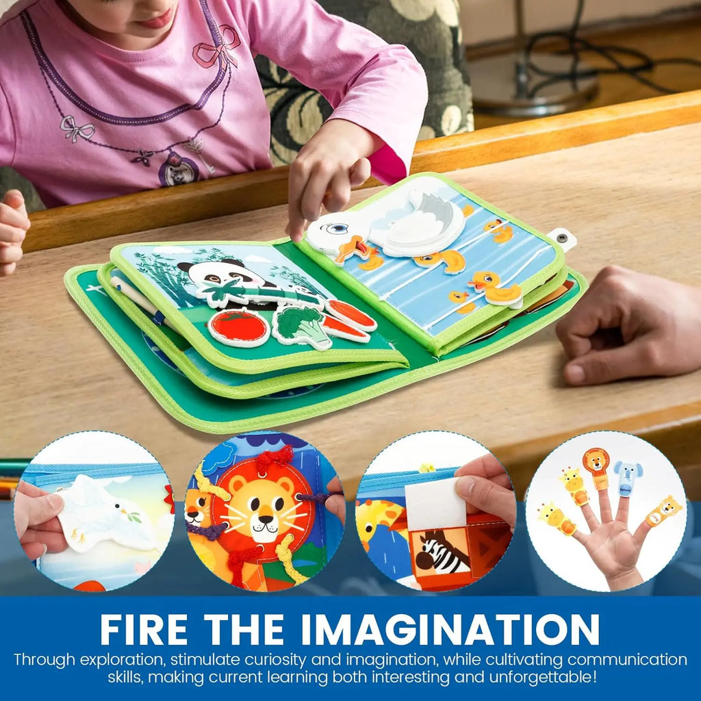 Montessori Quiet Learning Book