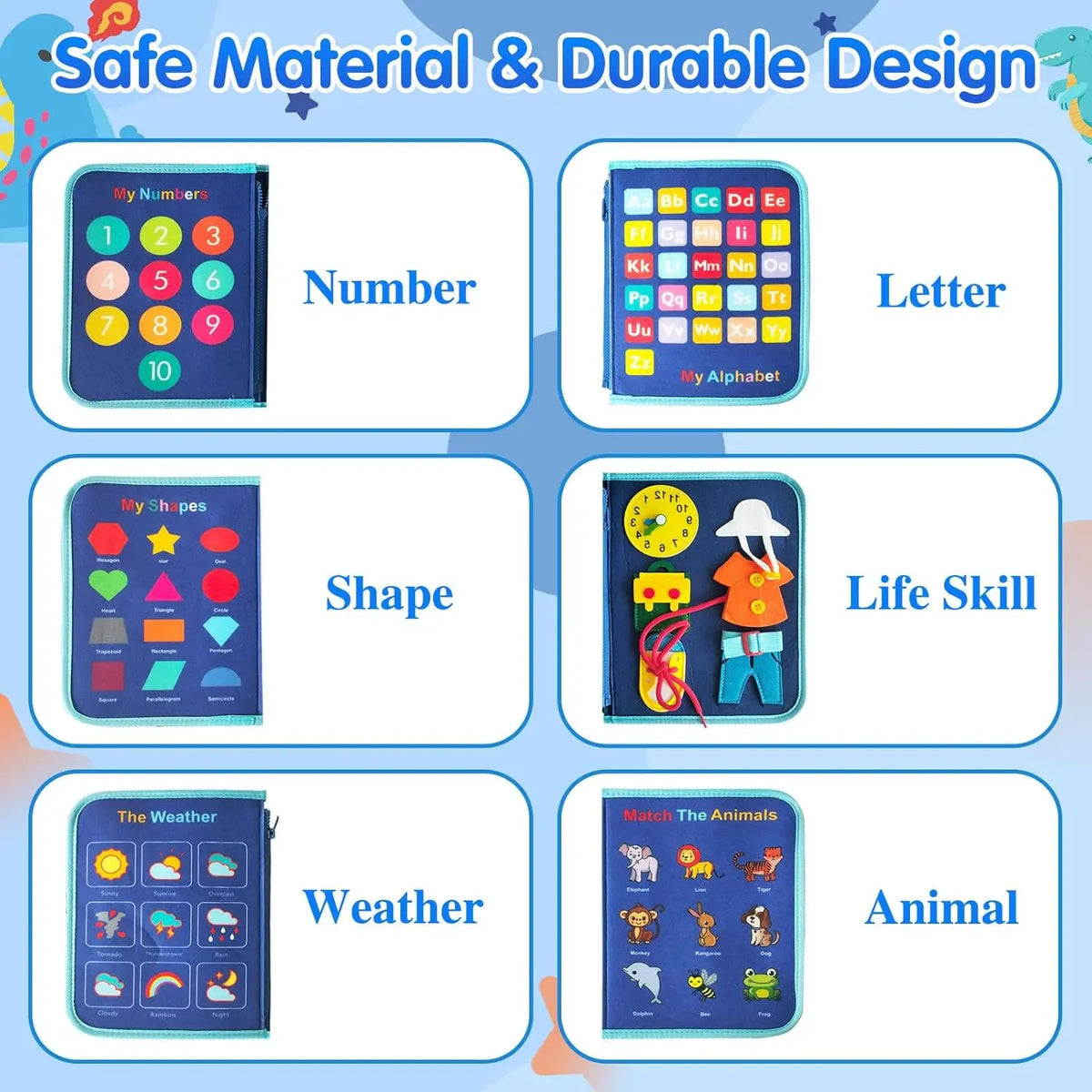 Tabla de actividades Montessori
