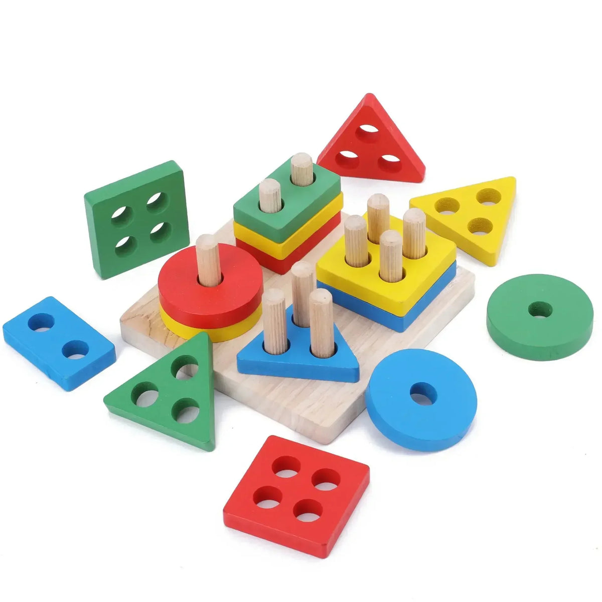 Wooden Color Matching Puzzle