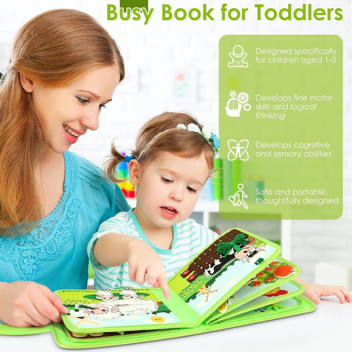 Kids’ Felt Learning Book