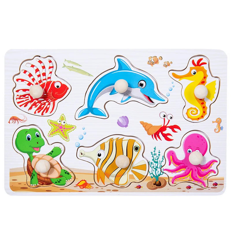 Wooden Learning Puzzles