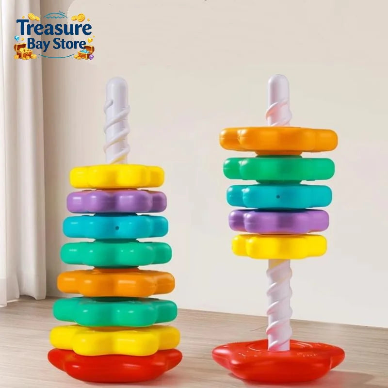 Rainbow Spinning Stacker