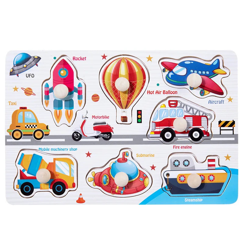 Wooden Shape Building Blocks