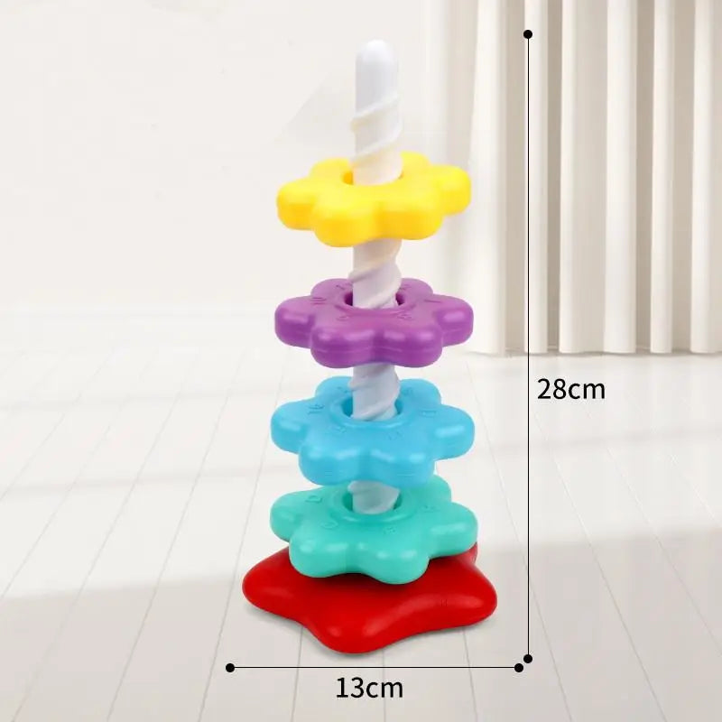 Rainbow Spinning Stacker