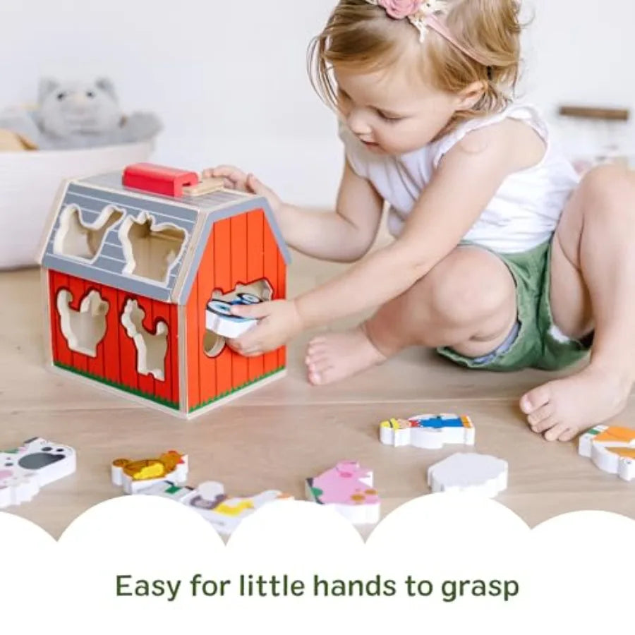 Wooden Farm Playset