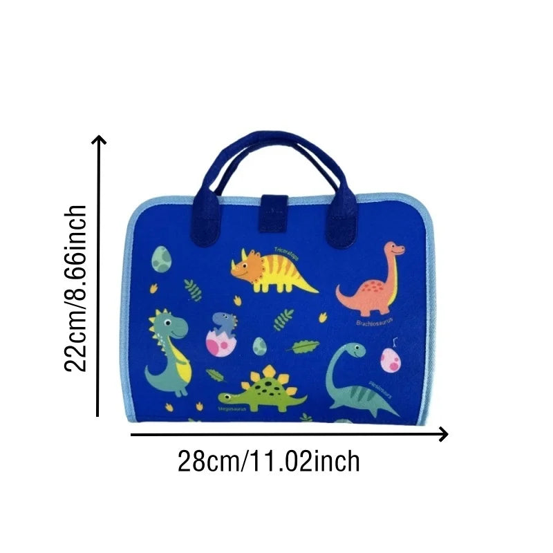 Blue Dinosaur Busy Board
