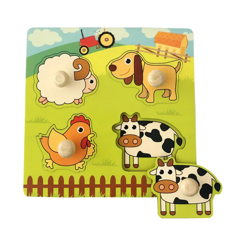Wooden Learning Puzzles