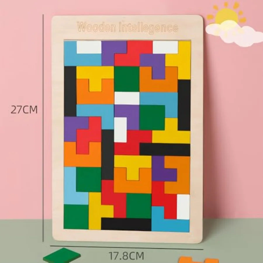 Wooden Brain Teaser Set