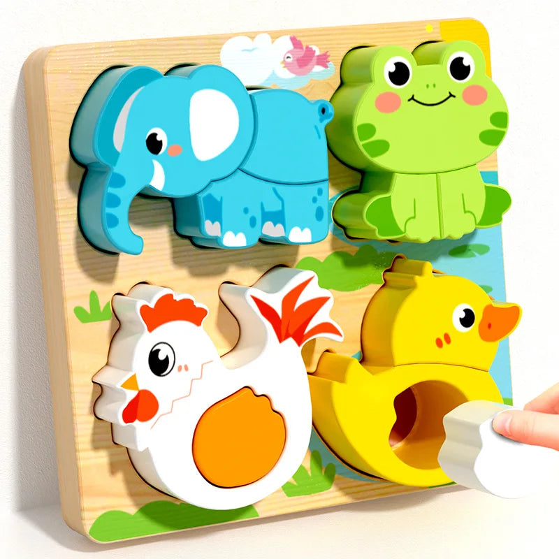 Wooden Shape Building Blocks