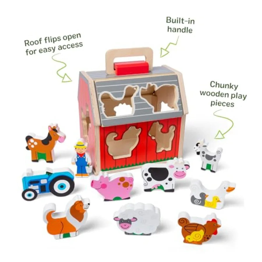 Wooden Farm Playset