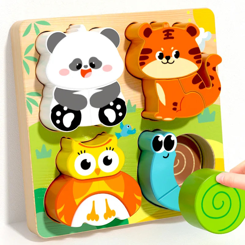 Wooden Shape Building Blocks