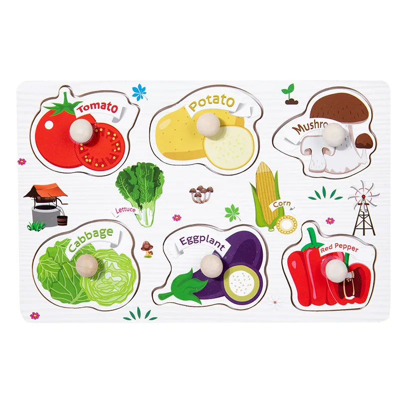 Wooden Learning Puzzles