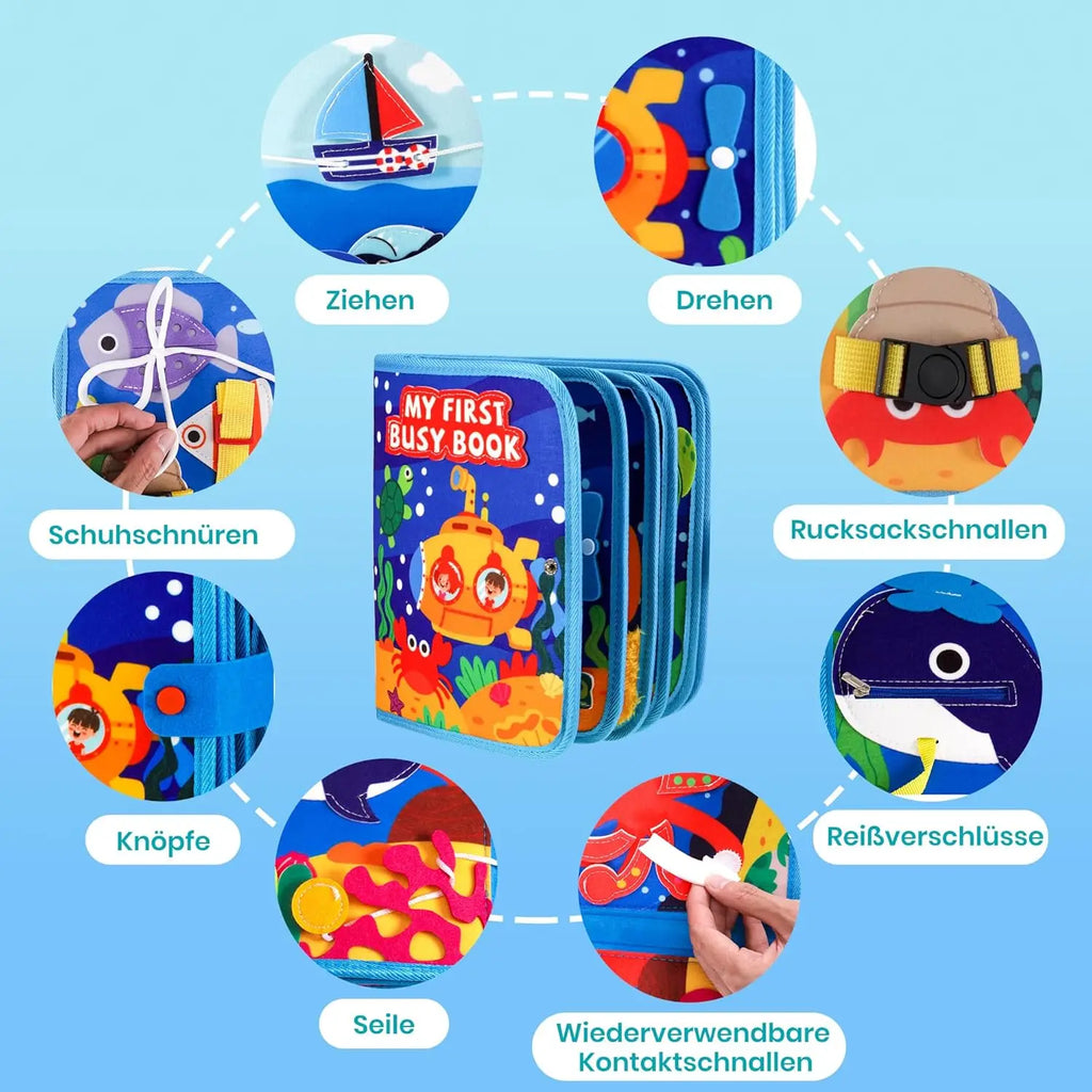Montessori Skills Busy Book