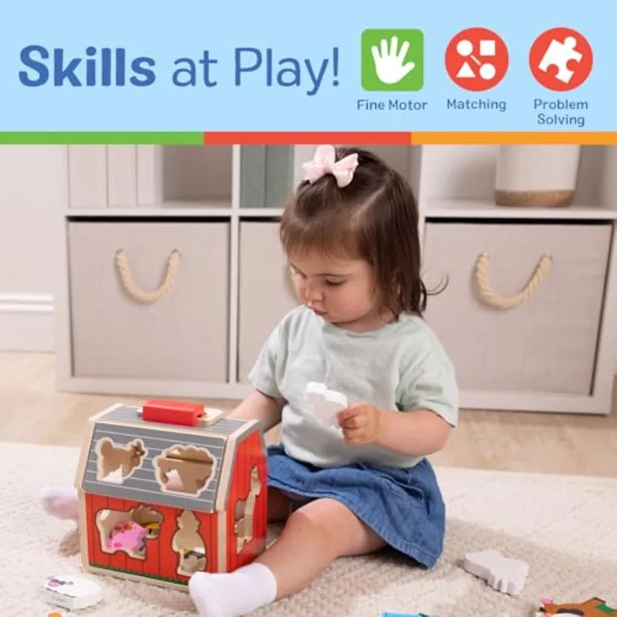 Wooden Farm Playset